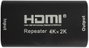 Aisens Repetidor HDMI A123-0351 Hembra-Hembra Negro